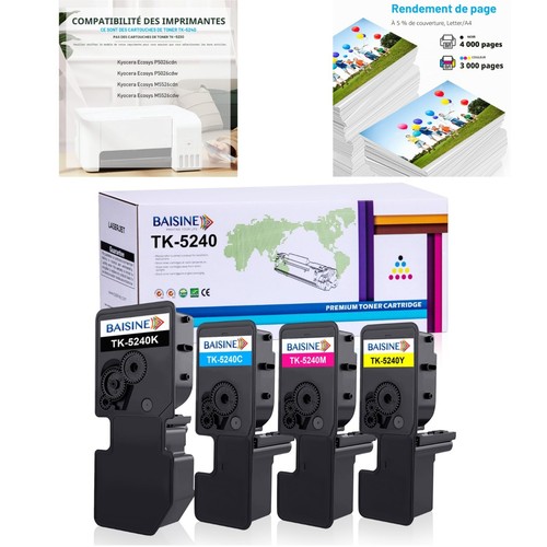 Baisine 5240 cartouches - tk-5240, de