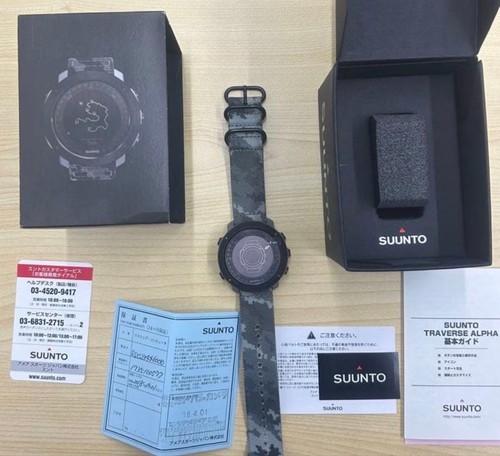 Montre gps suunto traverse - gps,