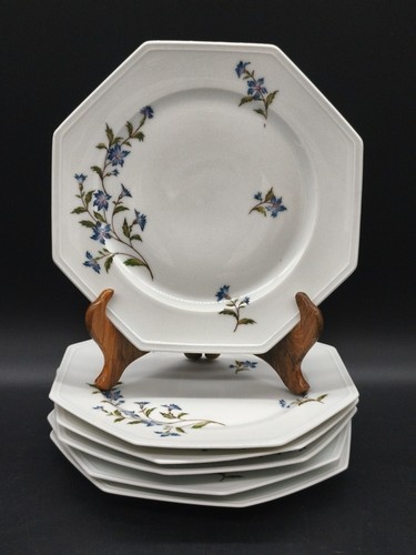 Assiettes octogonales - 6,