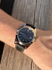 Seiko NH35 Automatic Watch | 40 mm, Stainless Steel, Black Dial, Custom Build