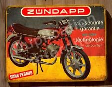 plaque métal vintage Zundapp KS50