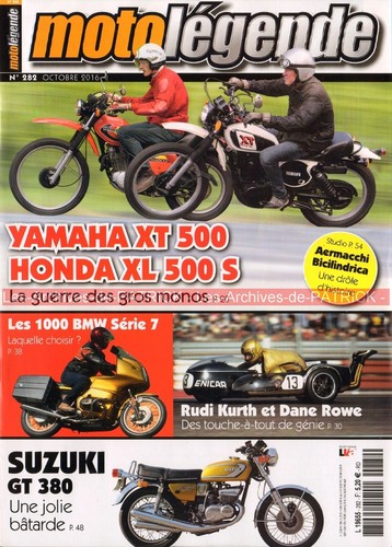 Moto legende 282 - legende, yamaha