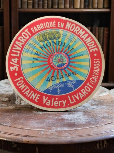 étiquette fromagère - Étiquette,