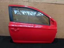 HYUNDAI I20 PB MK1 3 DOOR O/S DRIVER SIDE RIGHT FRONT DOOR RED BH