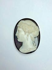 Camée Agate Portrait Profil