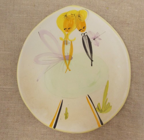 Ancienne assiette vallauris - assiette,
