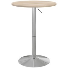 HOMCOM Table 60x60x91cm Bois