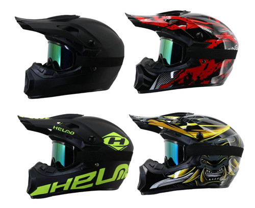 Casque moto cross bmx - cross,