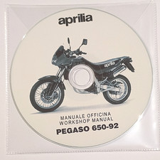 Workshop Workshop Manual CD Aprilia Pegaso 650 - 1992 IT-EN