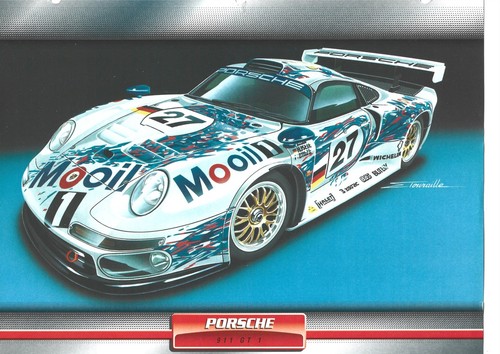 Carte fiche photo porsche - fiche,