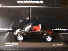 FORD STREET KA 2003 BLACK MINICHAMPS 400086431 1:43 STREETKA NERO SCHWARZ NOIRE