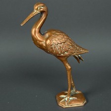 Cigogne / Héron en Cuivre