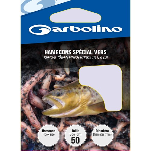 Hameçons montés garbolino - montés,