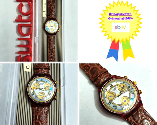 Swatch chrono nuovo nos - chrono,