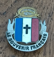 Le Souvenir Français enamel buttonhole badge / F200