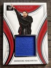 2023 Panini Immaculate Collection WWE - Remarkable MEM Shinsuke Nakamura /35