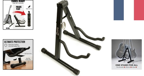 Support guitare pliable - support,