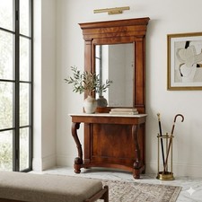 Console Restauration Merisier