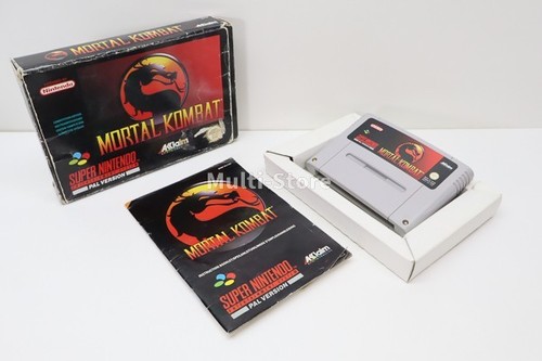 Super nintendo mortal kombat - super,