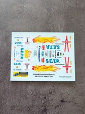 Decal 1/43 Ford Escort