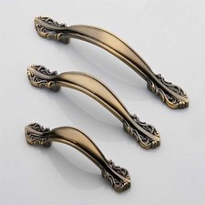 541110 Garde-robe Armoire Poignée De Porte Tiroir Placard Traction Noir Antique