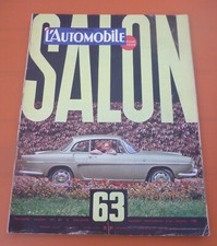 Magazine L'AUTOMOBILE pour tous n°210 Salon, Octobre 1963 Caravelle, Lancia...