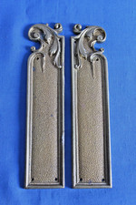 2 Plaques de Propreté bronze