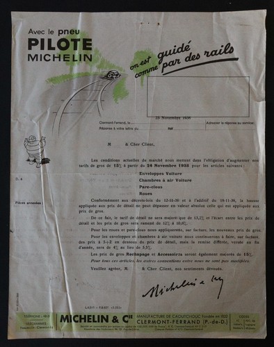 1935 michelin pilot - 1935,