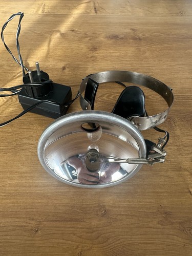 Lampe frontale ancienne avec