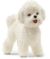 SCHLEICH - Figurine de l'univers de la Ferme - Bichon Frisé -  - SHL13963