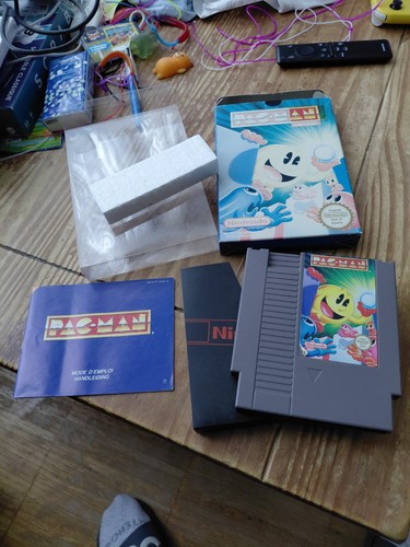 Nintendo nes pacman complet - nintendo,