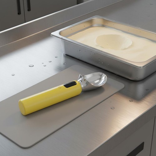 Cuillère glace à - à,