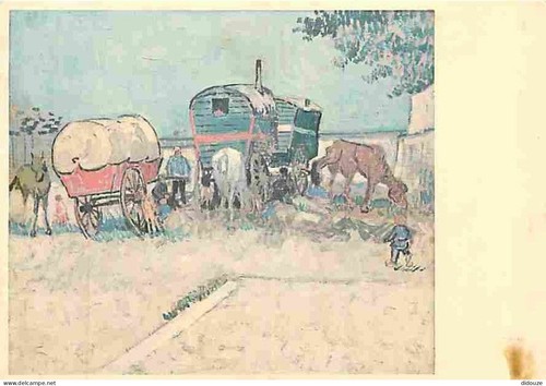 Carte postale art peinture - -,