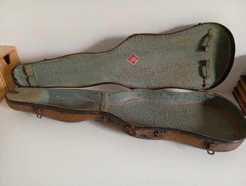 Ancien étui pour violon - ancien,