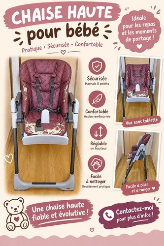 Peg perego chaise haute - peg,