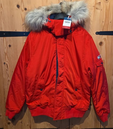 Tommy jeans veste homme - jeans, rouge