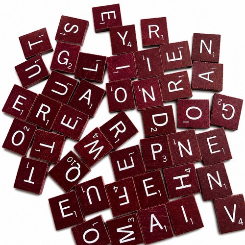 Vintage genuine 1977 scrabble - genuine,