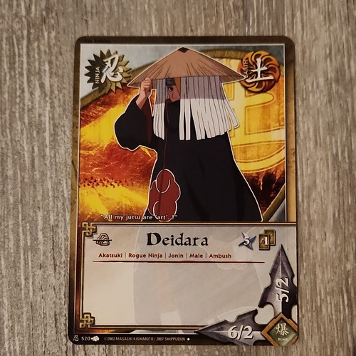 Naruto deidara 520 carte à - naruto, #520