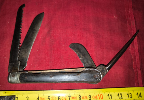 Couteau pliant corne cm - couteau,