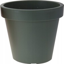 Pot de fleurs rond en