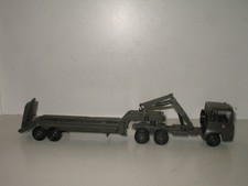 SOLIDO, Camion RENAULT G260 porte char militaire armée francaise