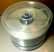 Maxell~CD-R 80MIN 700MB Blank Compact Disc Recordable Total of 46 CDs