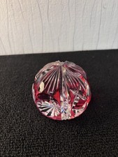 Presse papier rouge Val Saint