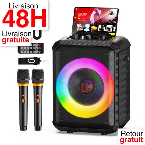 Hwwr enceinte karaoké 120w - enceinte,