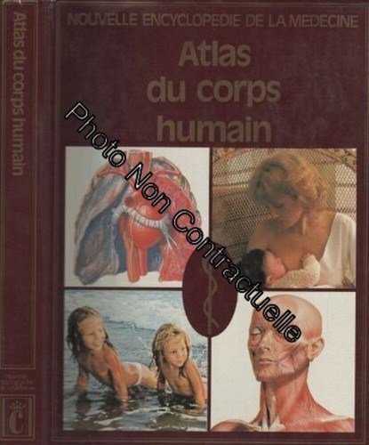Atlas corps humain - humain, f.a