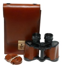 Swarovski Habicht feldstecher 8x30 Binoculars Tan matching case and box
