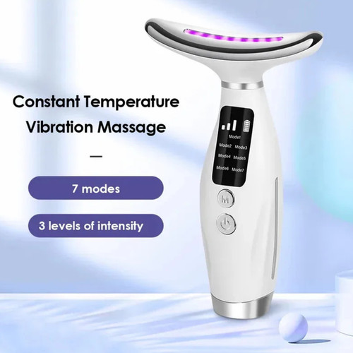 Appareil massage visage cou - &,