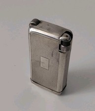Antique Flaminaire Lighter Quercia CRILLON ARGENT Solid Silver Lighter Lighter 