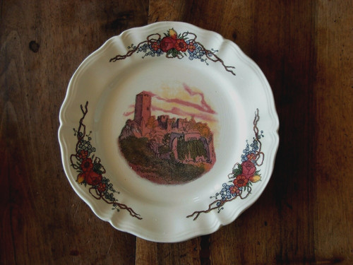 Assiette plate ancien - plate,