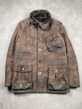 PARAJUMPERS Leather Fur Jacket